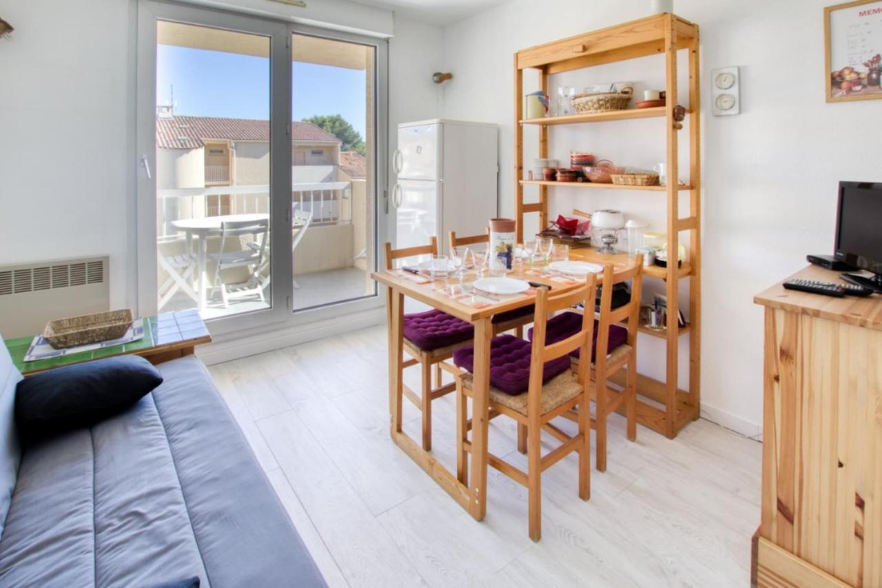 Charming Apartment In Residence With Swimming Pool 사나리쉬르메르 외부 사진